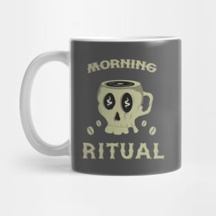 Morning ritual ~ skull cup Mug